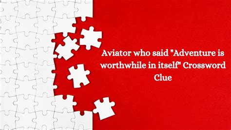 aviator crossword answer.